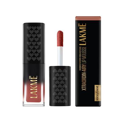 Lakme Xtraordin-airy Lip Mousse Mini - Chocolate Temptation 1.8 g - Liquid Lipsticks