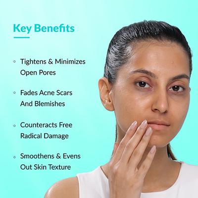 Fixderma Pore Minimizer Face Serum with 20% Niacinamide for Deep Hydration & Skin Soothing 10 gm - Face Serum