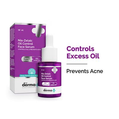 The Derma Co. Nia-Zelaic Oil Control Face Serum 30 ml - Face Gels