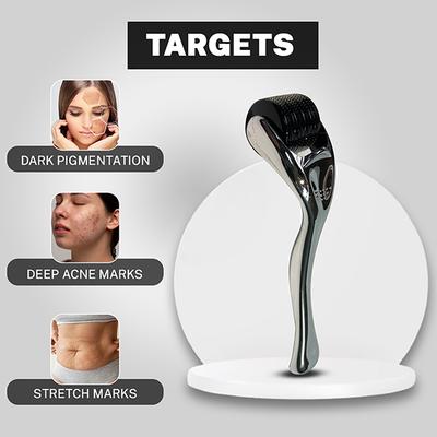 House of Beauty Derma Roller 0.75Mm-Hyperpigmentation, Scars, Eyebrow Growth, Stretchmark 1's - Derma Rollers