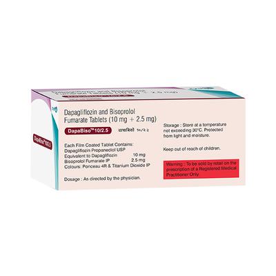 DAPABISO 10/2.5 Tablet 10's - Hypertension-Bet