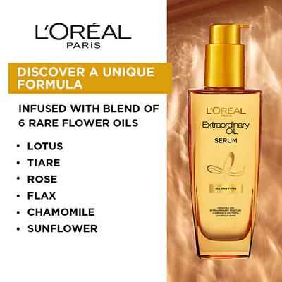 L'Oreal Paris Extraordinary Oil Serum 100 Gm (N) - Hair Serums
