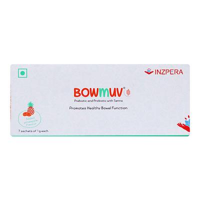 BOWMUV ADDED PINEAPPLE FLAVOUR Sachet 7's - Constipation-Lax