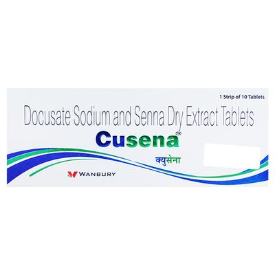 Cusena Tablet 10's - Constipation-Lax
