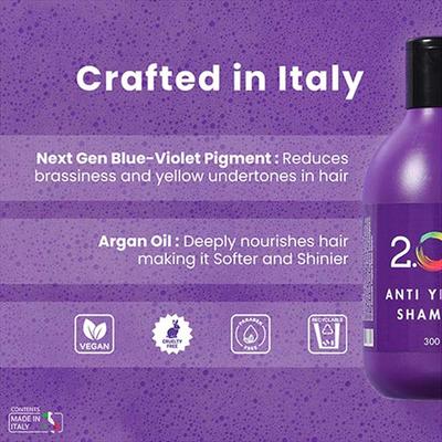 2.Oh! Anti Yellow Shampoo 300 ml - Shampoos