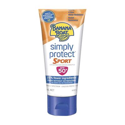Banana Boat Simply Protect Sport Sunscreen lotion spf 50 90 ml - Face Sunscreen