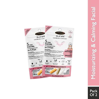 La Cremerie SkinCapz Calming and Moisturising Facial Kit 2's - Facial Kits