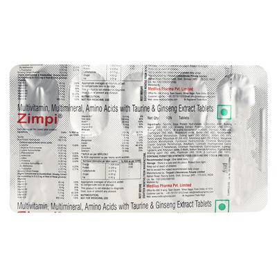 ZIMPI Tablet 10's - Supplements-Vam
