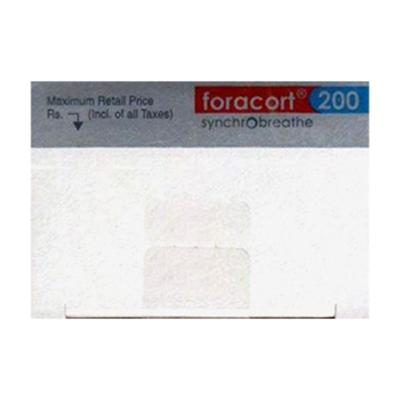 FORACORT 200 SYNCHROBREATHE WITH DOSE COUNTER 120md Inhaler 7.2g - Asthma/COPD-Ast