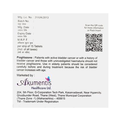 SWITGLIM MP 1/15 Tablet 15's - Diabetes-Ant