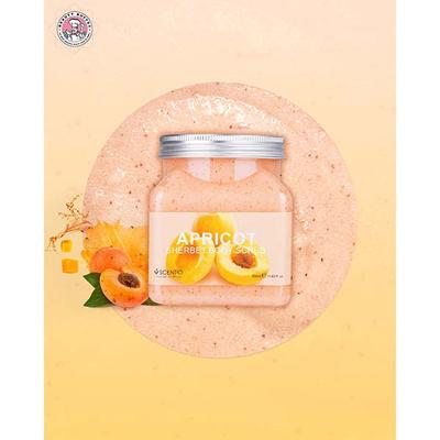 Scentio Apricot Anti-Aging Sherbet Body Scrub 350 ml - Scrubs & Exfoliants