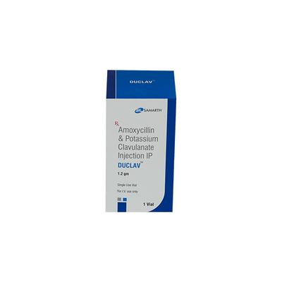 Duclav 1000/200mg Injection 1'S - Bacterial Infections-Pen