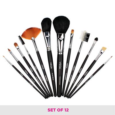 Vega Brushes Set (Lk - 12) 12's - Face Brush
