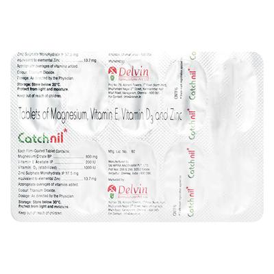 CATCHNIL Tablet 10's - Supplements-Vam
