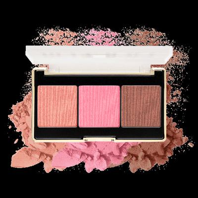 Milani Cheek Kiss Powder Blush Palette - Golden Hour Glow 7.5 gm - Face Palettes