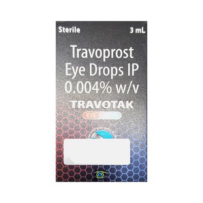 TRAVOTAK Eye Drops 3ml - Glaucoma-Ant