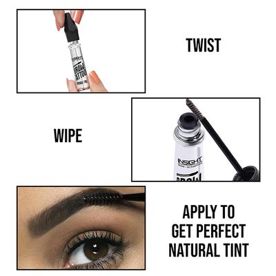 Insight Cosmetics Brow Tattoo - Brown 5 gm - Eyebrow Pencils & Enhancers