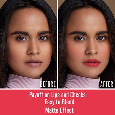 Lakme 9 To 5 Weightless Mousse Lip & Cheek Color Pink Plush 9 Gm - Lipsticks