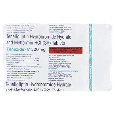 TENEZIDE M Tablet 10's - Diabetes-Ant