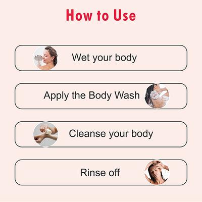 THE LOVE CO. Luxury Miami Nights Body Wash - Body Wash For Women - Mens Body Wash - Foaming Shower Gel - Mesmerising - Hydrating - Moisturizing Body Care - 100% Vegan - Paraben Free 250 ml - Shower Gels & Body Wash