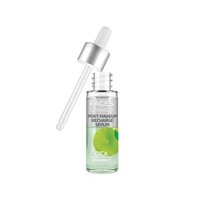 Facescanada Post-Makeup Recharge Serum Cica Vitamin C Nourished, Calm Skin 27ml - Face Serum
