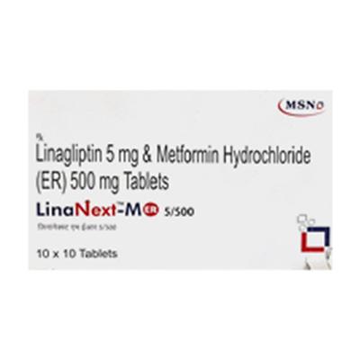 LINANEXT M ER 5/500 Tablet 10's - Diabetes-Ant