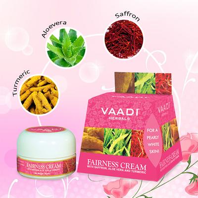 Fairness Cream - Saffron, Aloe Vera & Turmeric Extracts 30 gm - Creams/Oils/Lotions