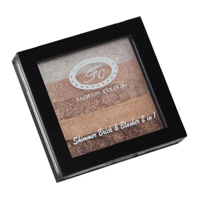 Fashion Colour Shimmer Brick And Blusher, Shade 06 8 gm - Blushes
