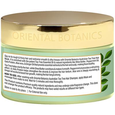 Oriental Botanics Hair Mask - Australian Tea Tree 200 gm - Hair Masks & Packs