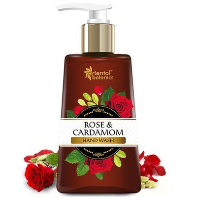 Oriental Botanics Rose & Cardamom Hand Wash - With Neem, Shea Butter 250 ml - Soaps