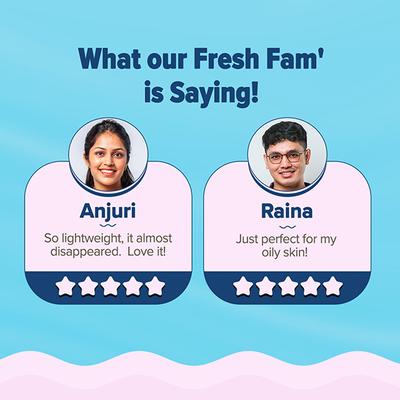 Aqualogica Radiance+ Oil Control Fluid Sunscreen for Oily Skin 50 gm - Body Sunscreen