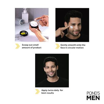 Pond's Men Daily Defence Spf 30 Face Creme 55 gm - Face Moisturizers