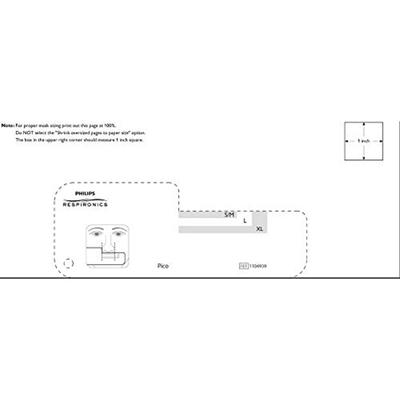 Philips Respironics Pico Nasal Mask (1104923) (XL) 1's - Respiratory Therapy