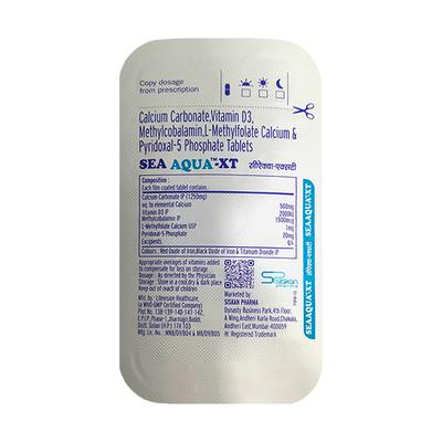 SEAAQUA XT Tablet 15's - Supplements-Cal