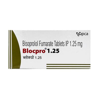 BLOCPRO 1.25 Tablet 10's - Hypertension-Bet