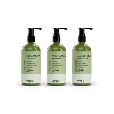 VITRO I AM NATURAL Aloe Jojoba shampoo (Pack Of 3) 750 ml - Shampoos