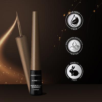 Faces Canada Ultime Pro Matte Play Eyeliner - Copper 2.5 ml - Eyeliners