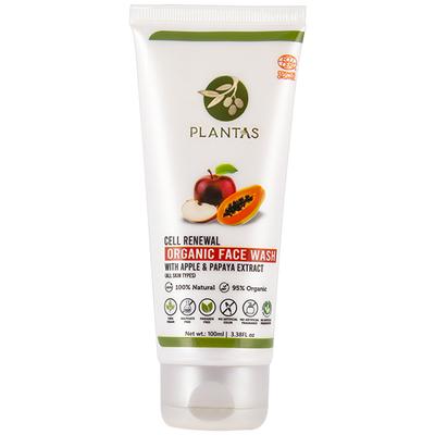 Plantas Cell Renewal Organic Face Wash 100 ml - Face Washes