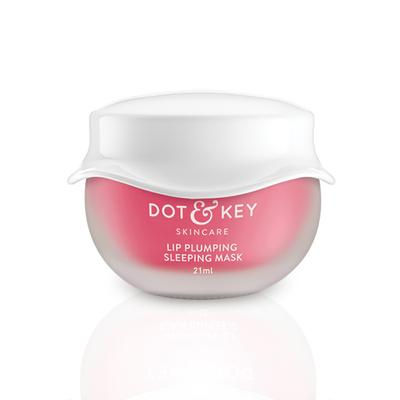 Dot & Key Lip Plumping Sleeping Mask Vitamin C + E 21 ml - Lip Balms