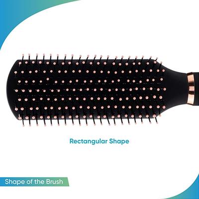 Vega Flat Hair Brush for Women and Men, (E33-FB) 78 gm - Hair Brushes