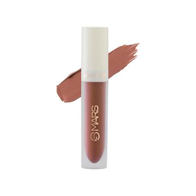 Mars Matte Lip Color, (Rock The Nude) 4.5 ml - Liquid Lipsticks