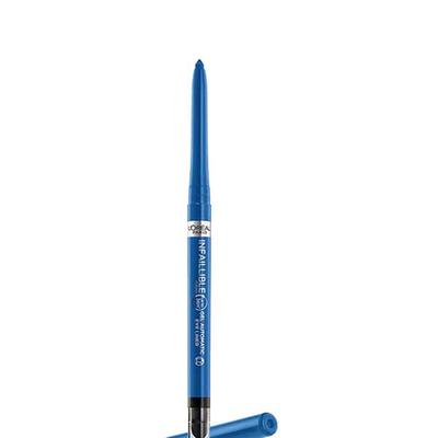 LOreal Paris Infaillible Grip Upto 36H Gel Automatic Eye Liner - 006 Electric Blue 5 gm - Eyeliners