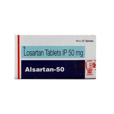 Alsartan 50mg Tablet 10'S - Hypertension-Ang