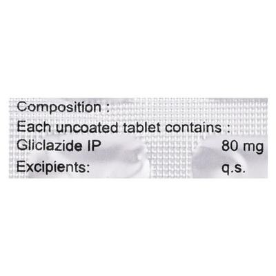 Glycigon 80mg Tablet 10'S - Diabetes-Ant