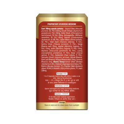 Baidyanath Vita Ex Gold Capsule 20's - Speciality Medicines