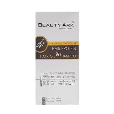 Beauty Ark Hair Protein Hair Oil 100 ml & Shampoo 100 ml Combo Pack - Hair Oils