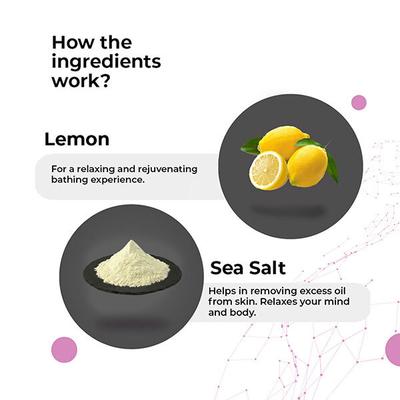 Cosmos by Bewakoof Mood-boosting Bath Salt Powered By Lemon 100 gm - Bath Salts