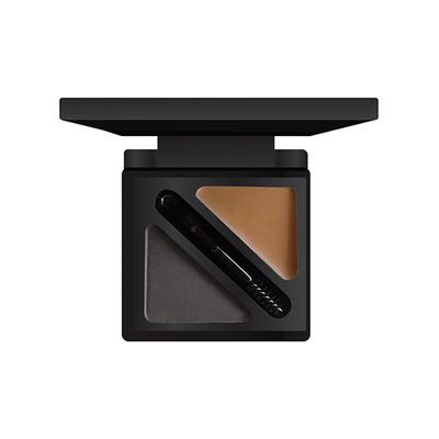 Faces Canada Hd Shape Up Brow Kit - Grey 01Eyebrow Duo Kit - Wax & Powder With Brush 1's - Eyebrow Pencils & Enhancers