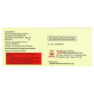 Qure 500mg Tablet 10'S - Bacterial Infections-Qui
