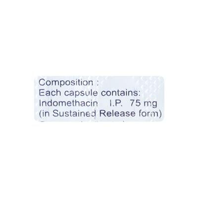 Indocap SR 75mg Capsule 10'S - Pain relief-Nsa